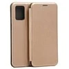 Beline Book Magnetic Moto G73 5G dėklas telefonui aukso spalvos