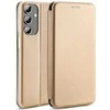 Beline Book Magnetic Samsung Galaxy A04s A047 dėklas telefonui aukso spalvos