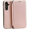 Beline dėklas Book Magnetic Samsung A35 A356 rose aukso spalvos