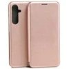 Dėklas Beline Book Magnetic Samsung A55 A556 rožinė-auksinė/rose auksinis