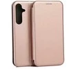 Beline dėklas Book Magnetic Samsung S24 Plus S926 rožinio aukso spalvos