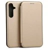 Beline dėklas Book Magnetic Samsung S24 Plus S926 aukso spalvos