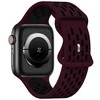 Beline apyrankė Apple Watch New Sport silikoninė 38/40/41mm raudonos ir juodos spalvos box