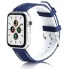 Beline Apple Watch Solid Silicone apyrankė 38/40/41mm Navy/baltos spalvos