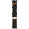 Beline Apple Watch Solid Silicone apyrankė 38/40/41mm oranžinės spalvos/juodos spalvos