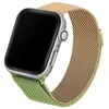 Beline apyrankė Apple Watch Steel 38/40/41mm žalios ir aukso spalvos