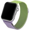 Beline apyrankė Apple Watch Steel 38/40/41mm žalios ir violetinės spalvos