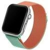 Beline apyrankė Apple Watch Steel 38/40/41mm žalios ir oranžinės spalvos