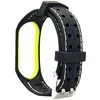Beline apyrankė Mi Band 3/4 Smart juodos ir laimo spalvos