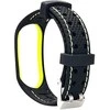 Beline apyrankė Mi Band 3/4 Sport juodos ir laimo spalvos