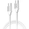 Beline kabelis 65W USB-C/USB-C 1m baltos spalvos BLNCWC03