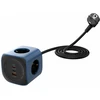 Beline „Cellline“ maitinimo lizdas „Cube“ 6 viename, 2500 W, USB/2 x USB-C, 65 W, mėlynas