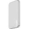 Beline mini nešiojama įkroviklis Cellline MagSafe 5000mAh Qi2 15W CL-MBP-02 titano spalvos magnetinis belaidis mini nešiojamas įkroviklis