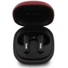 Ausinės Belaidės earphone ENC BMW TWS Leather Metal Logo BMW001139 raudona