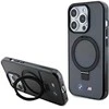 BMW BMHMP15LURSK Apple iPhone 15 Pro 6.1" dėklas telefonui juodos spalvos hardcase Ring Stand M Collection MagSafe