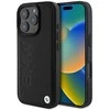 Apple iPhone 16 Pro BMW Leather Hot Stamp MagSafe (BMHMP16LSLLBK) dėklas telefonui juodos spalvos