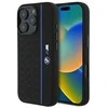 BMW BMHMP16X23SHEB Apple iPhone 16 Pro Max 6.9" dėklas telefonui juodos spalvos Silikoninis Hexagon Line MagSafe
