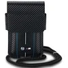 Krepšys BMW Wallet Krepšys Carbon Mėlyna Stripes (BMPSP15XMSCAKL) dėklas telefonui juodos spalvos
