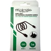 USB-C laidas „MajesticLine“, skirtas „Garmin“ laikrodžių įkrovimui, 1 m, juodas