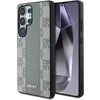 Dėklas DKNY Leather Checkered Pattern MagSafe skirtas Samsung Galaxy S25 Ultra taupe