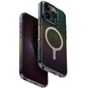 Uniq Iridescia Magclick įkrovimo dėklas, skirtas iPhone 16 Pro - Juodas