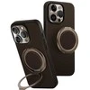 Uniq Keva Air Magclick įkrovimo GripFit dėklas, skirtas iPhone 16 Pro – rudas