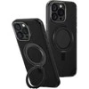 Uniq Swivix 360 besisukantis stovo dėklas, skirtas iPhone 16 Pro Max - Juodas