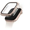 Dėklas UNIQ Voute skirtas Apple Watch Series 10 46mm apsauginis stiklas rožinio aukso spalvos