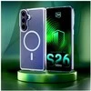 Dėklas 3mk „Armor MagCase“, skirtas „Samsung Galaxy S26 Pro“ – skaidrus