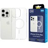 Dėklas 3MK EverClear MagCase skirtas Apple iPhone 15 Pro Max