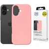 Dėklas 3MK Hardy MagSilicone do Apple iPhone 16 Plus rožinis