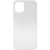 Dėklas 3MK Hardy MagSilicone skirtas Apple iPhone 12 baltos spalvos