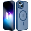 Dėklas 3MK Misty MagCase do Apple iPhone 15 mėlyna