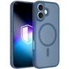 Dėklas 3MK Misty MagCase do Apple iPhone 17 mėlyna