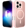 Dėklas 3MK Misty MagCase do Apple iPhone 16 Pro rožinis