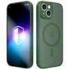 Dėklas 3MK Misty MagCase do Apple iPhone 14 žalia