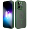 Dėklas 3MK Misty MagCase do Apple iPhone 15 Pro žalia