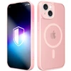 Dėklas 3MK Misty MagCase do Apple iPhone 15 rožinis