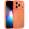 Dėklas 3MK Misty MagCase do Apple iPhone 17 Pro/ 18 Pro oranžinė
