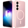 Dėklas 3MK Misty MagCase do Samsung Galaxy S25 rožinis