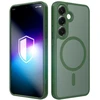 Dėklas 3MK Misty MagCase do Samsung Galaxy S25 žalia