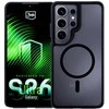 Dėklas 3mk Satin Armor MagCase, skirtas Samsung Galaxy S26 Ultra - permatomas Juodas