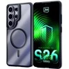 Dėklas 3mk Satin Armor MagCase, skirtas Samsung Galaxy S26 Ultra - permatomas Juodas