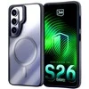 Dėklas 3mk Satin Armor MagCase, skirtas Samsung Galaxy S26 - permatomas Juodas
