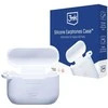3Mk apsauginis 3mk silikoninis AirPods dėklas, skirtas AirPods Pro 3 - Baltas