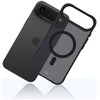 Dėklas 3Mk Protection 3mk Smoke MagCase for iPhone 17 Air - Juodas Semi-Transparent