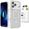 Dėklas 3Mk Protection 3mk Smoke MagCase for iPhone 17 Pro - Baltas-Translucent