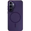 Dėklas 3MK Smoke MagCase do Samsung Galaxy S26+ violetinė