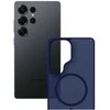 Dėklas 3mk dūminis „MagCase“, skirtas „Samsung Galaxy S25 Ultra“ - Mėlyna-permatomas