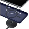 Dėklas 3MK Smoke MagCase do Samsung Galaxy S26+ mėlyna